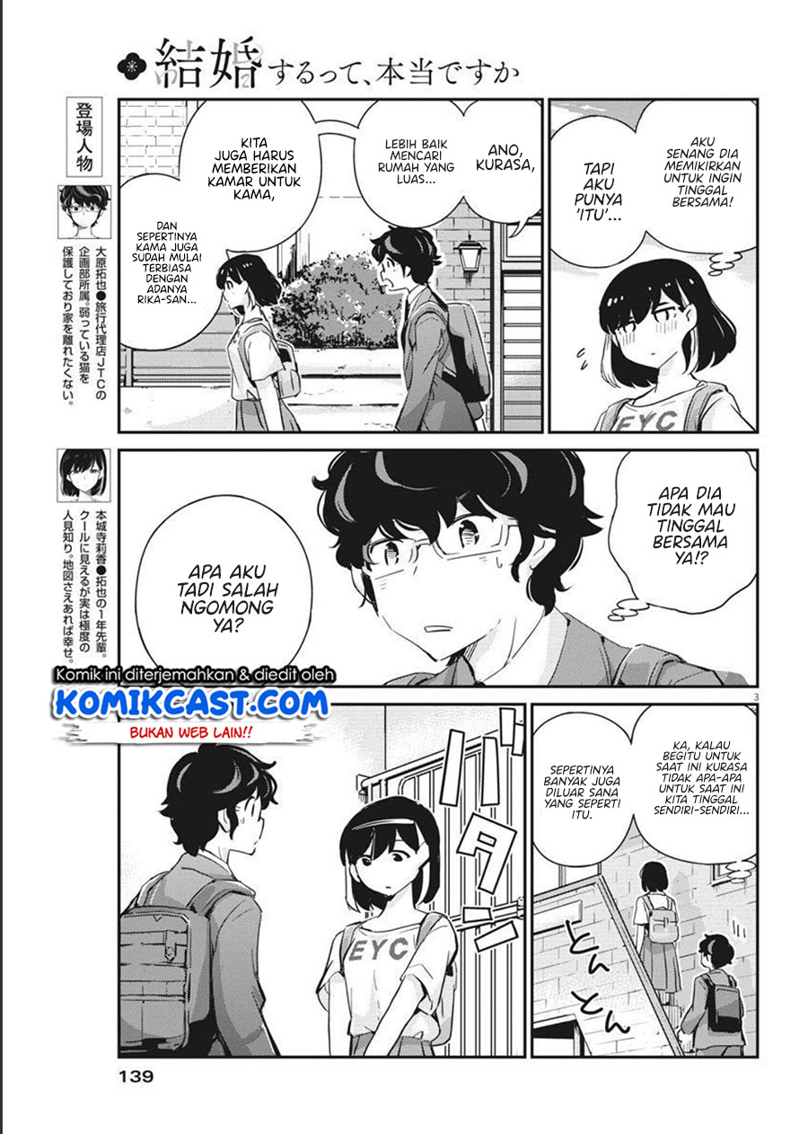 Kekkon Surutte, Hontou Desu ka? Chapter 59 Gambar 4